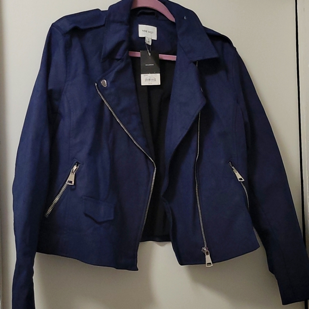 New Nine West Lesther Jacket